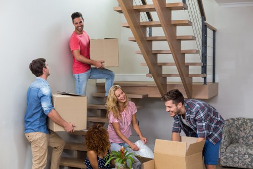 Packing and transport preparation for a Camden man and van booking
