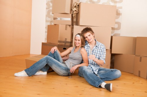 Local movers organizing a relocation in Camden