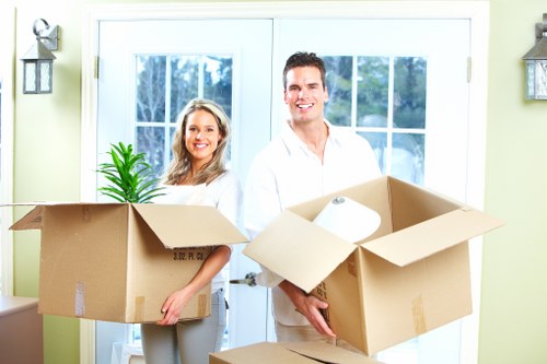 Local moving van handling residential transport in Camden